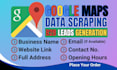 do google maps scraping, data scraping, b2b lead generation service
