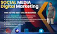 be your social media marketing manager and content writing