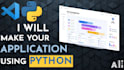create your desktop application using python