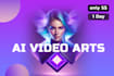 create deforum ai video art or animation ai videos