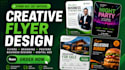design a professional flyer for your business and event