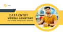 do data entry, excel work and virtual assistance