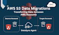 do AWS s3 migration, seamless transfer between different AWS accounts
