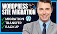 do wordpress migration, move wordpress, domain transfer
