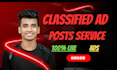 do classified ad posts in all countries