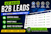 build icp based b2b leads with verified emails and direct dials