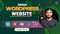 do responsive wordpress website design in 12 hour