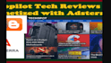 create a monetized autopilot tech reviews