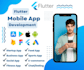 develop custom flutter mobile apps for ios and android native and hybrid apps