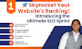 create the ultimate SEO sprint roadmap for your website, free consultation