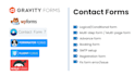 custom gravity forms, ninja forms, wpforms, conditional form setup