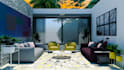 do tiny living room design in 2d and 3d