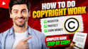 make a copyrighted youtube channel for you