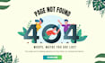 fix 404 error and design an engaging custom 404 page for wordpress