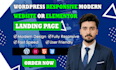 elementor pro landing page or wordpress landing page