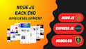 do node js, api development, node js developer, backend rest api development