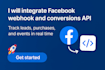 create facebook webhook and capi event integration