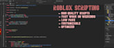 create scripts for your roblox game