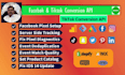 setup tiktok pixel, conversion API,ga4 server side tracking your website