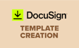 create a docusign template