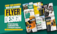 design professional flyer for your business