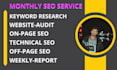 do monthly local SEO service for wordpress websites
