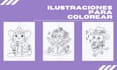 dibujos en línea para libros de colorear