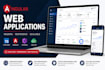 build responsive angular web applications and dashboards