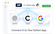 integrate openai, claude, or gemini API into your python app