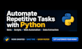 create bot for automation, script in python, python project