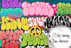 create graffiti throw up design for your logo or merch