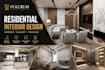 create your home interior design with realistic 3d rendering