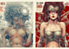 do comic book and custom illustration