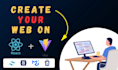create custom react vite