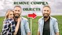 remove complex, person, object from photos or replace