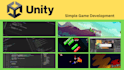 do game development with unity engine for PC, mobile and web