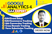 fix or setup  google analytics 4, ga4 enhanced ecommerce tracking with GTM