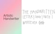 write any given text in a beautiful handwriting
