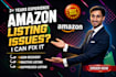 reinstate suspended amazon listing for restricted policy violations