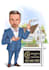 unique real estate cartoons caricature from your photo