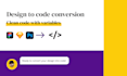 convert design file in HTML, sass and bootstrap