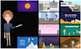 create a custom 2d animation video