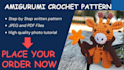 write a crochet pattern for amigurumi toys