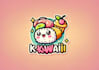 design a cute kawaii logo with exclusive license