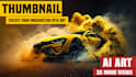 create stunning youtube thumbnails and and enhance it with ai