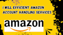 efficient amazon account handling services