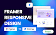 design a professional and modern website UI design in figma