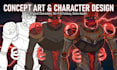 design 2d characters and concept art for your project
