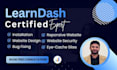 create learndash lms website design and development