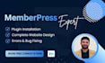develop a wordpress membership website with memberpress